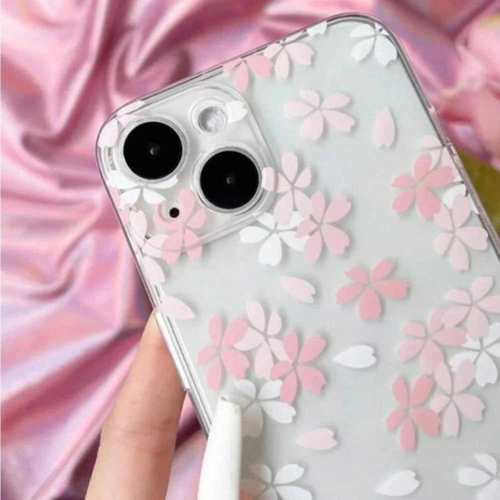 ⚠️Clearance💕iPhone 13/Pro/Pro Max Pink Flower Phone Case - Picture 4 of 4
